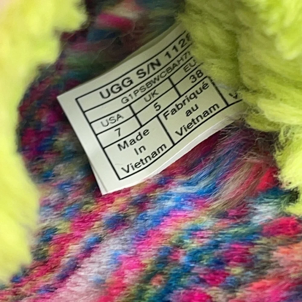 SPECTACULAR FLUFFITA PIXELATE SLIDE/SLIPPER - Picture 5 of 6